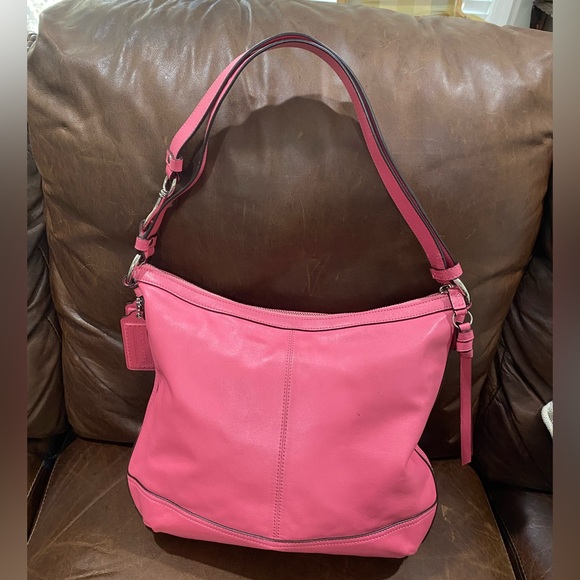 🎄NWOT Coach Park Shoulder Bag Convertible Crossbody Barbie Pink - Picture 3 of 16